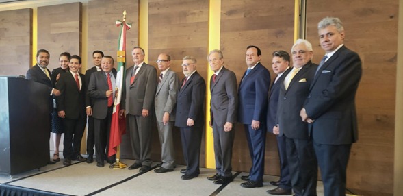Dr. Rafael Arenas Hernández. Lic. Rodolfo Sosa Larrañaga, Mtro. Mauricio Trahyn Bautista, Mag. Julio Cesar Meza Martínez. Lic. Guillermo Carral, Lic. Oscar Lópezaraiza. Salvador Pérez Martín del Campo, Lic. Carlos Viñamata Paschkes, Lic. Florentino Hernández Valderrama,Lic. Rodolfo Sosa González, Estrella González Dallhaus y Mtro. Narciso Vargas Salanueva